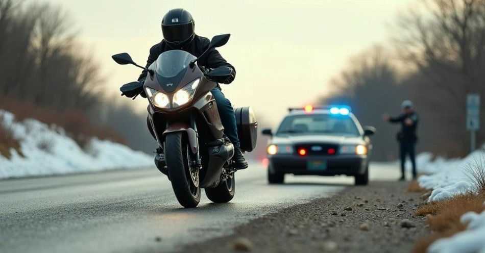 zdjęcie: Słońce na drogach zwiększa ryzyko dla motocyklistów / TM/ przykładowa ilustracja