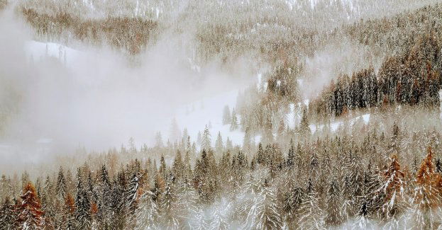 W Karkonoszach ujemna temperatura i silny wiatr