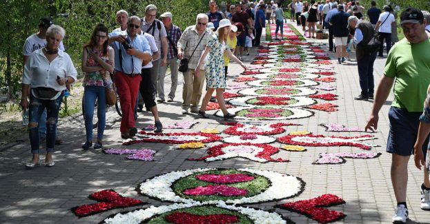 Ludowe obrzędy w święto Bożego Ciała