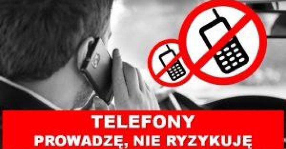 zdjęcie: Policja w Pułtusku kontroluje telefony i pasy bezpieczeństwa / fot. KPP w Pułtusku