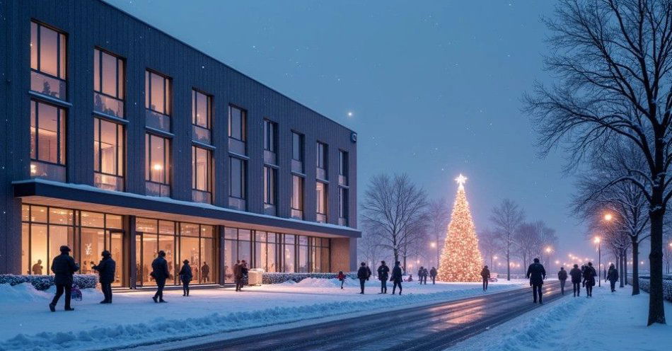 zdjęcie: Świąteczne życzenia Komendanta Policji w Gdyni / TM/ przykładowa ilustracja