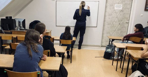 Lekcja z oleckim policjantem