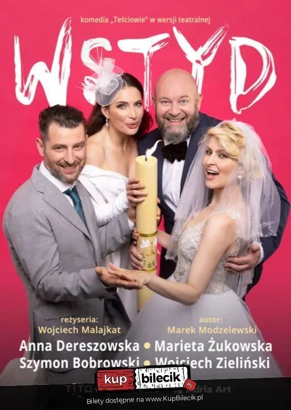 zdjęcie: Wstyd - komedia Teściowie w wersji teatralnej / kupbilecik24.pl / Wstyd - komedia