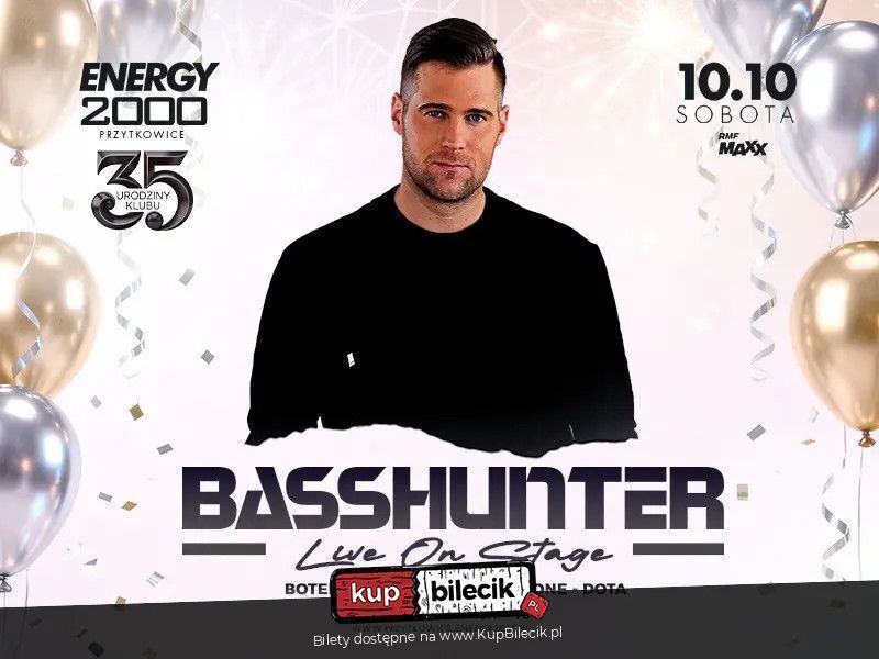 zdjęcie: Basshunter w Energy 2000 Przytkowice / kupbilecik24.pl / BASSHUNTER w ENERGY 2000 PRZYTKOWICE