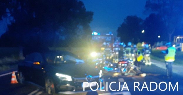 Odpowiedzialność za kierownicą to podstawa. Zdarzenie drogowe z udziałem jednośladu w miejscowości Kiedrzyn