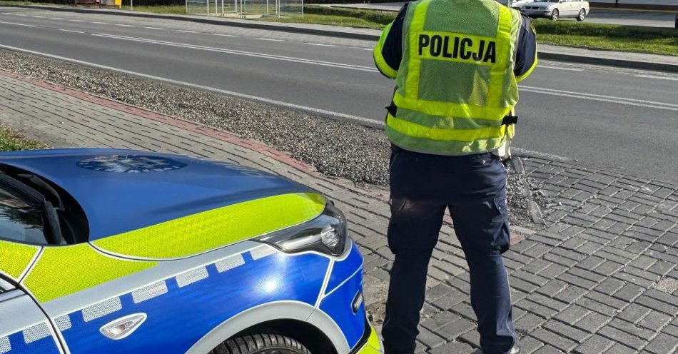 zdjęcie: Akcja Prędkość w powiecie chełmskim zwiększa bezpieczeństwo / fot. KMP Chełm
