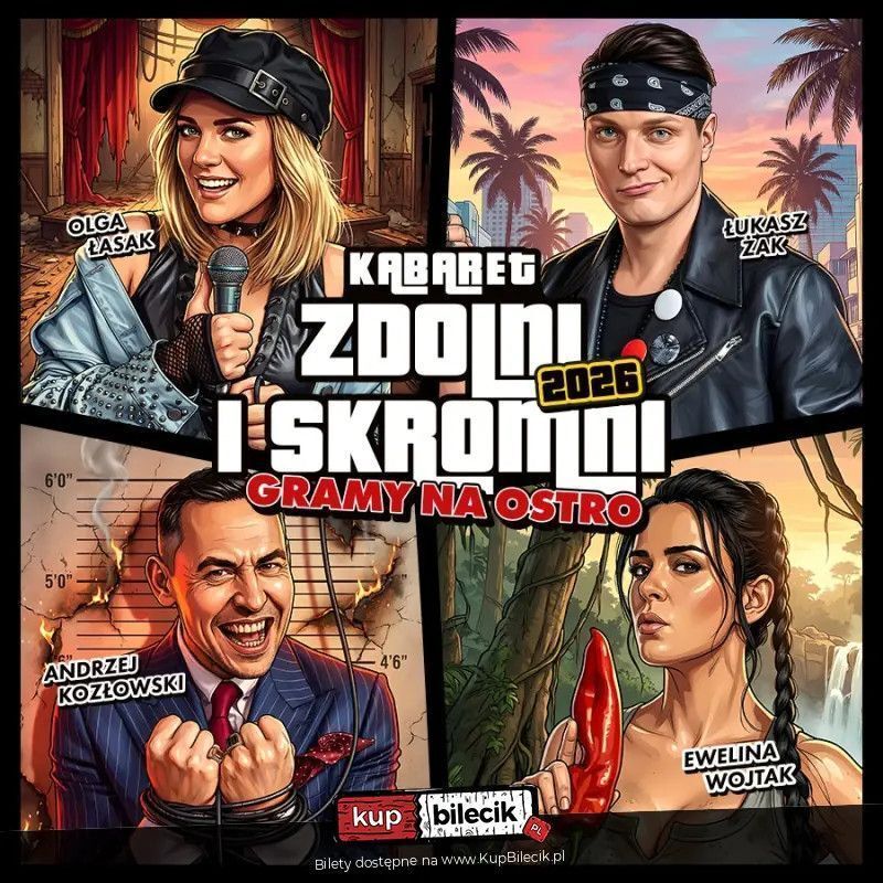 zdjęcie: Zdolni i Skromni - Gramy na ostro / kupbilecik24.pl / Zdolni i Skromni -