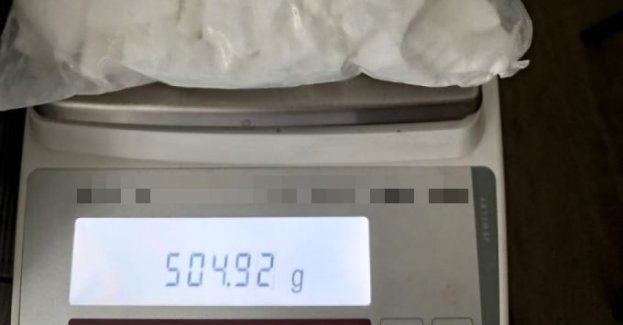 Pół kilograma przejęte przez policjantów.