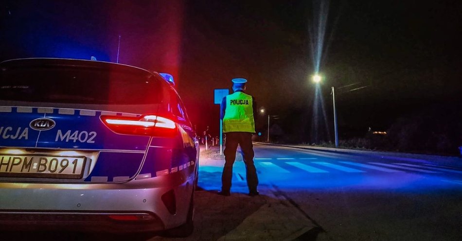 zdjęcie: Policyjny pilotaż w trosce o zdrowie / fot. KPP Augustów