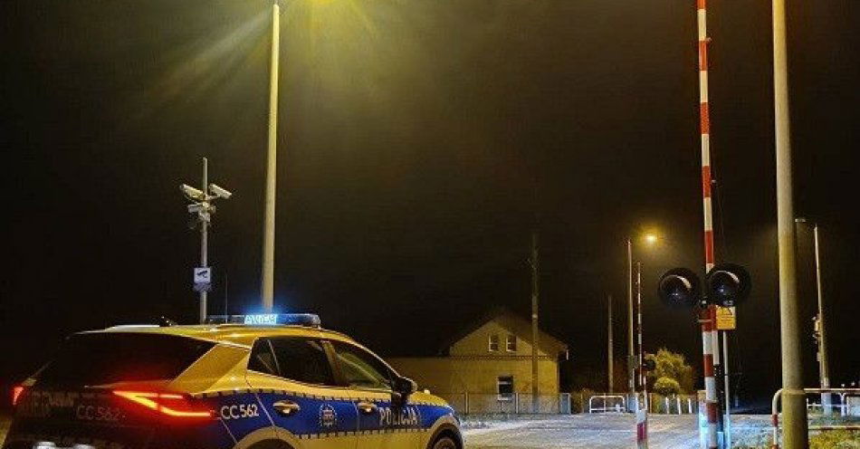 zdjęcie: Wzmożone patrole przy torach w Golubiu-Dobrzyniu / fot. KPP w Golubiu-Dobrzyniu