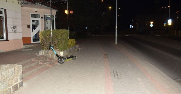 Kierowała hulajnogą mając ponad 2 promile i spowodowała zdarzenie drogowe. Musi zapłacić "słony" mandat