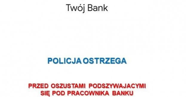 Kolejny oszukany na pracownika banku
