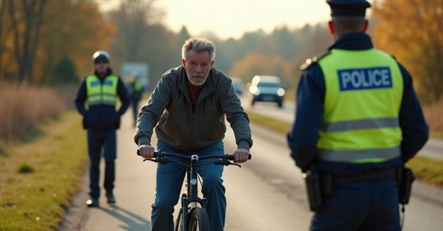 Prawie 2 promile alkoholu u nietrzeźwego rowerzysty z Ogonek