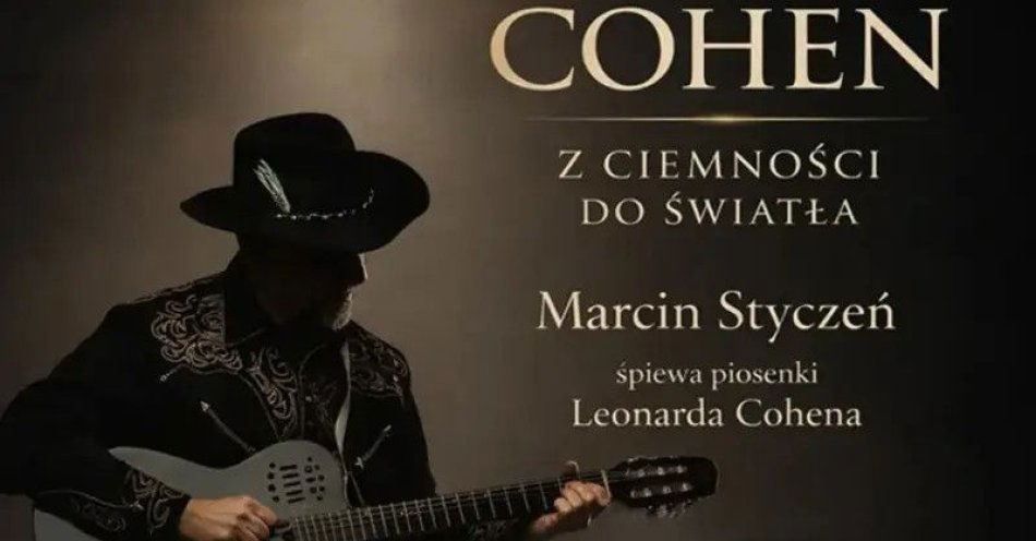 zdjęcie: Cohen. Z ciemności do światła / kupbilecik24.pl / Cohen. Z ciemności do światła