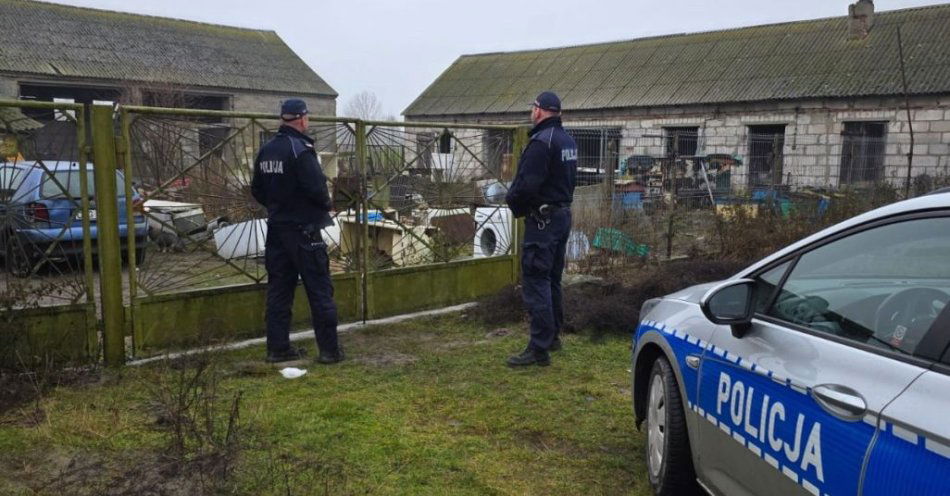 zdjęcie: Dzielnicowi kontrolują miejsca pobytu osób bezdomnych i samotnych / fot. KPP Mogilno