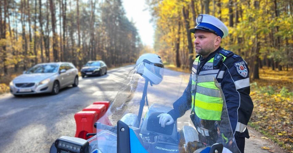 zdjęcie: Spokój na drogach w Grudziądzu podczas Wszystkich Świętych 2025 / fot. KMP w Grudziądzu