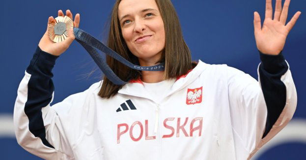 Świątek celebrowała brązowy medal w Domu Polskim