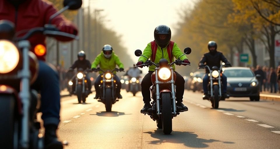 zdjęcie: Sezon motocyklowy rusza na Śląsku Zadbaj o bezpieczeństwo / TM/ przykładowa ilustracja