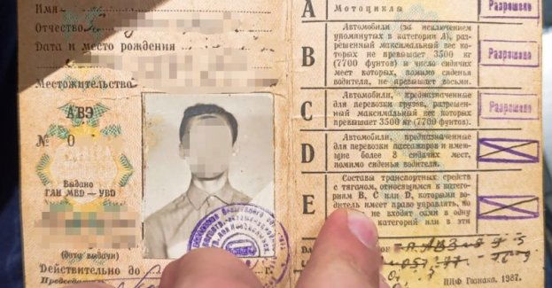 Zatrzymany do kontroli drogowej za przekroczenie prędkości 52-latek okazał prawo jazdy wydane przez ZSRR