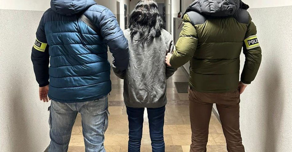 zdjęcie: Zatrzymana po ugodzeniu nożem konkubenta w Lublinie / fot. KMP Lublin
