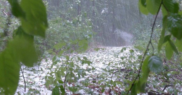 Ostrzeżenia przed burzami z gradem
