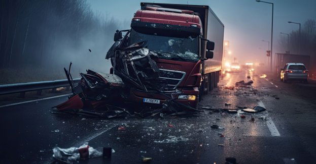 DW119 w kierunku Gorzowa Wlkp. zamknięta po wypadku; dwóch kierowców nie żyje