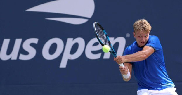 US Open - debiutujący Kaśnikowski odpadł w 1. rundzie