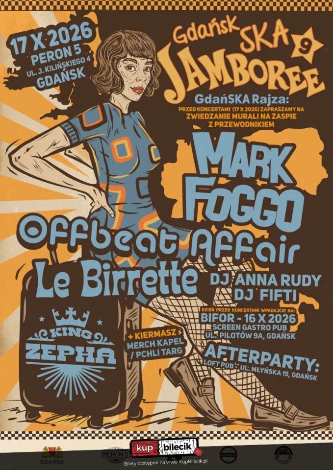 zdjęcie: Gdańsk Ska Jamboree 2026 / kupbilecik24.pl / Gdańsk Ska Jamboree 2026