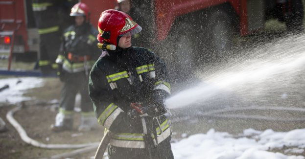 Jedna osoba ranna w pożarze w restauracji