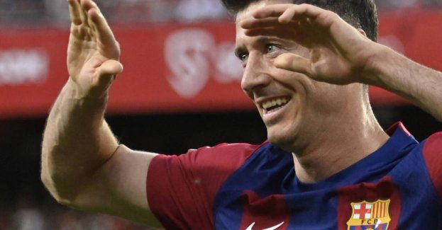 Liga hiszpańska - dwa gole Lewandowskiego z Sevillą, Szczęsny na ławce