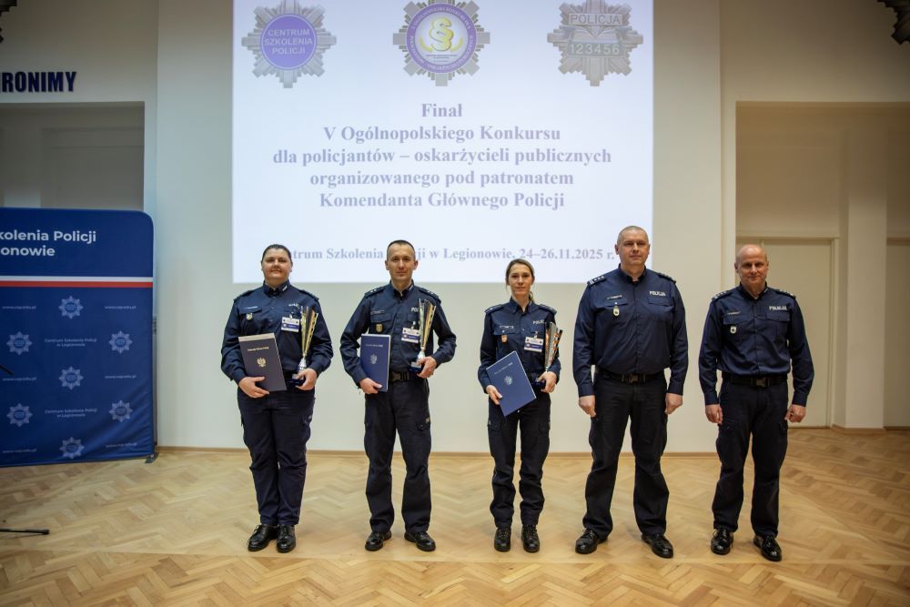 zdjęcie: Świebodzińska policjantka najlepsza w kraju / fot. KPP Świebodzin