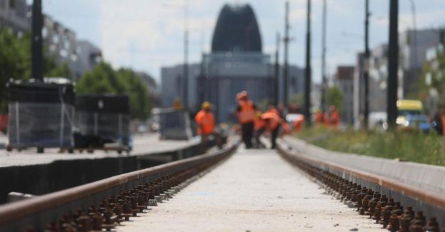 Pierwszy tramwaj dojechał na Wilanów