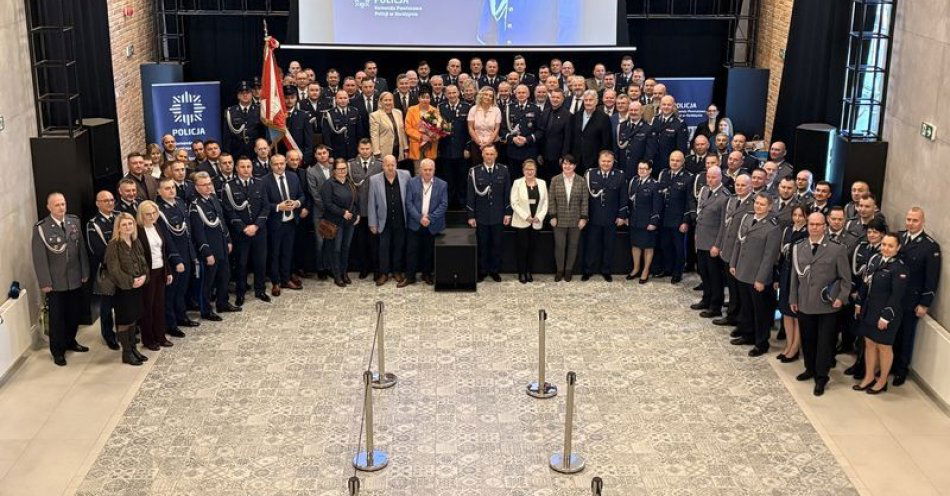 zdjęcie: Uroczyste pożegnanie insp. Jacka Kowalskiego w Kwidzynie / fot. KPP w Kwidzynie