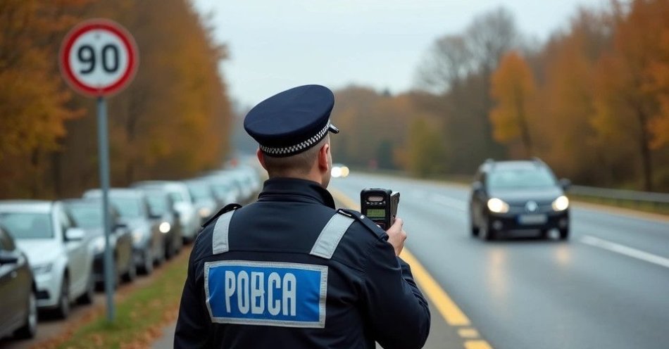 zdjęcie: Ogólnopolskie działania PRĘDKOŚĆ na drogach 27 listopada / TM/ przykładowa ilustracja