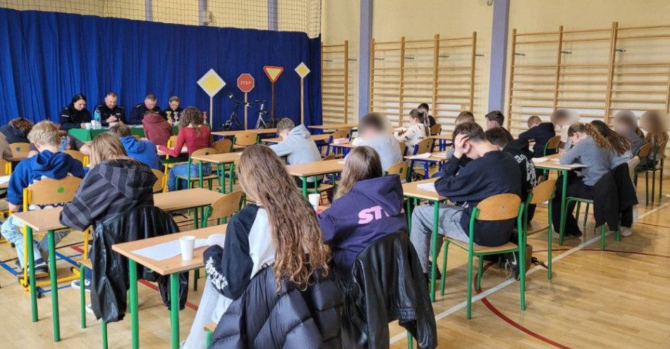zdjęcie: Turniej Bezpieczeństwa w Ruchu Drogowym w Cisiu / fot. KPP w Mińsku Mazowieckim