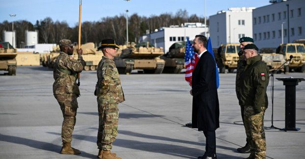 Polska i USA to żelaźni sojusznicy; amerykańska flaga nad poligonem w Drawsku