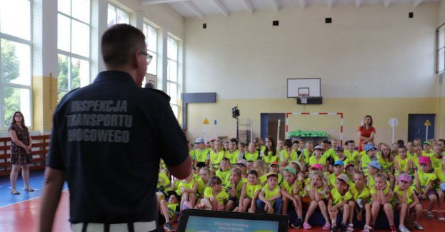 Bezpieczna droga z udziałem krokodylka Tirka