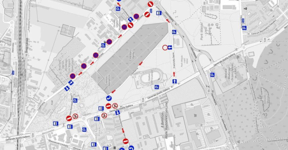 zdjęcie: Zmiany w ruchu przy cmentarzu w Grudziądzu na Wszystkich Świętych / fot. KMP w Grudziądzu