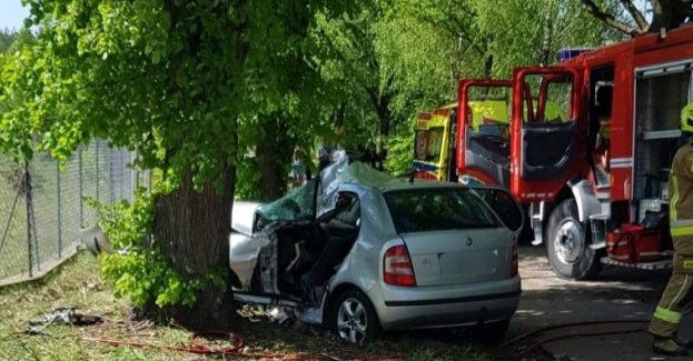 Tragiczny wypadek w Chrzczance Folwark