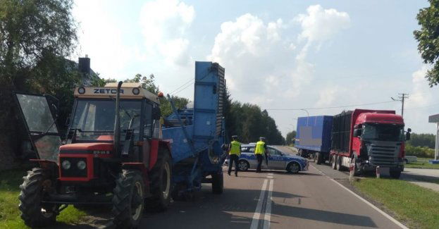 Ustalamy okoliczności wypadku w Szyszkowie