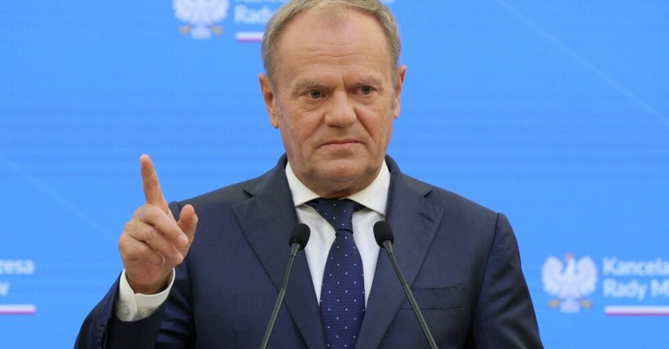 zdjęcie: Tusk ws. zniszczenia fragmentu torowiska: niewykluczone, że to akt dywersji / Warszawa, 07.10.2025. Premier Donald Tusk podczas wspólnej konferencji prasowej z premier Litwy po spotkaniu w Kancelarii Prezesa Rady Ministrów w Warszawie, 7 bm. (aldg) PAP/Paweł Supernak