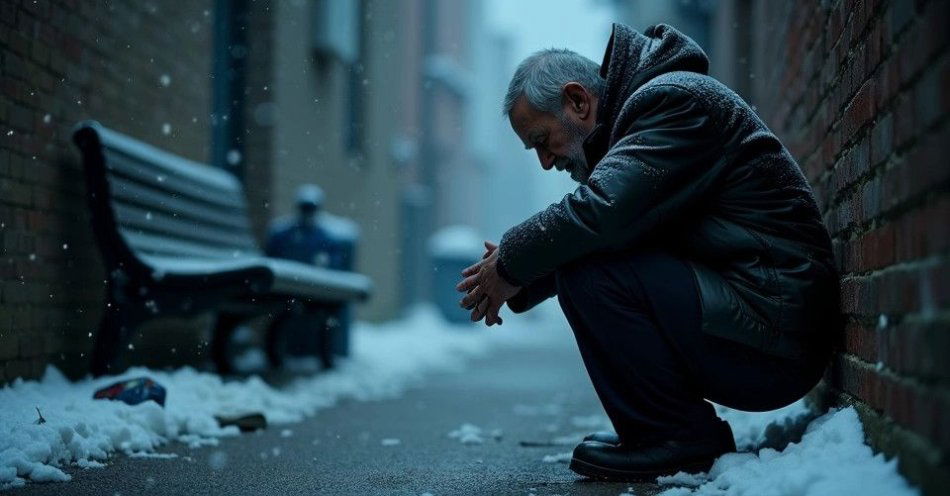 zdjęcie: Zima zagraża życiu reaguj i dzwoń 112 / TM/ przykładowa ilustracja