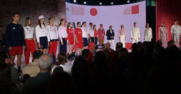 PKOl zaprezentował stroje Polaków na ceremonię otwarcia igrzysk w Paryżu