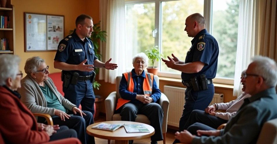 zdjęcie: Policjantki uczą seniorów bezpieczeństwa w Pałacyku w Kwidzynie / TM/ przykładowa ilustracja