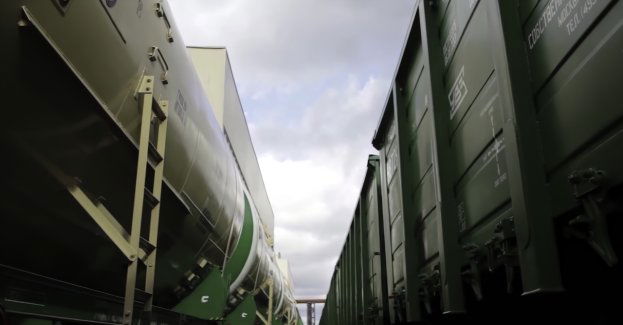 Pierwszy transport intermodalny w Świnoujściu