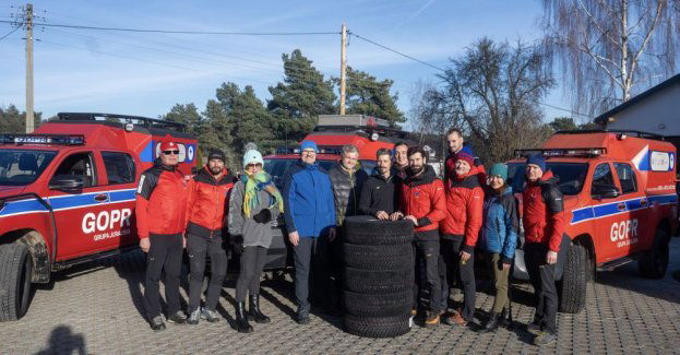 Hej Cepry! GOPR już założył opony zimowe. A wy? PZPO i GOPR dla bezpieczeństwa w górach