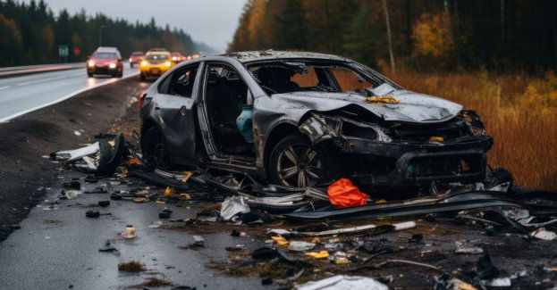 Dwie osoby zginęły na dk 28 w Mucharzu; droga jest zablokowana