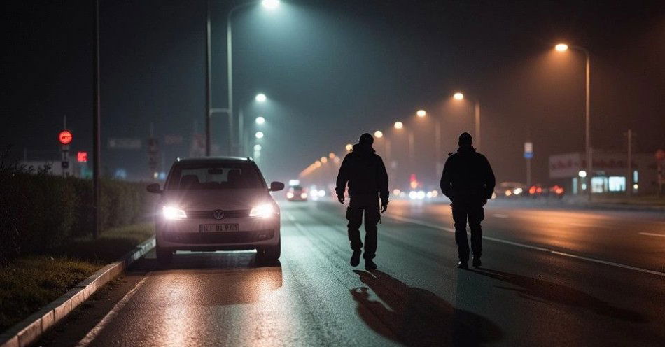 zdjęcie: Pościg w Koziebrodach 21 letni kierowca z zakazem i promilami / TM/ przykładowa ilustracja