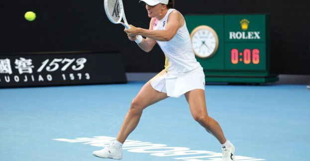 Australian Open - Iga Świątek awansowała do ćwierćfinału po pokonaniu Niemki Lys