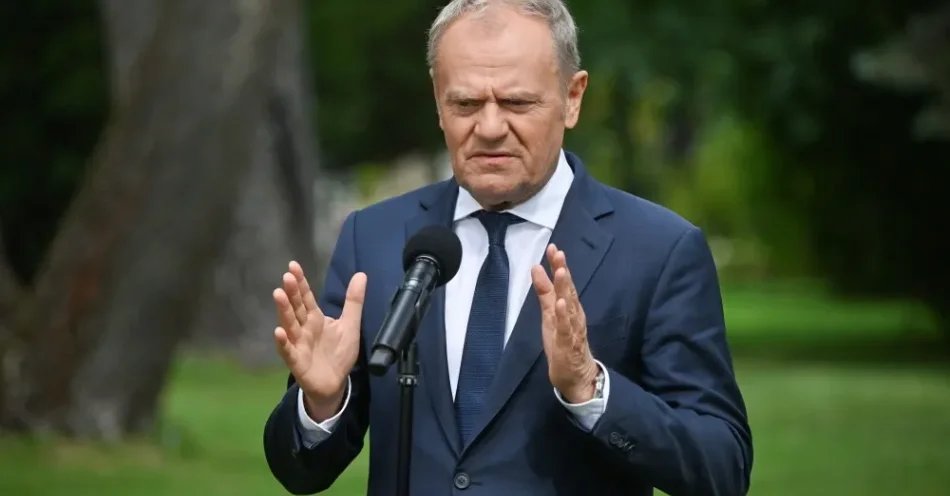 zdjęcie: Premier: zatrzymaliśmy obywatela Rosji, który miał wykonać egzekucję na obywatelu USA i Ukrainy / Warszawa, 13.08.2026. Premier Donald Tusk podczas konferencji prasowej w Kancelarii Prezesa Rady Ministrów w Warszawie, 13 bm. Premier potwierdził, że wyraził warunkową zgodę na odejście z rządu Macieja Berka i jego kandydowanie do Trybunału Konstytucyjnego. (mr) PAP/Piotr Nowak